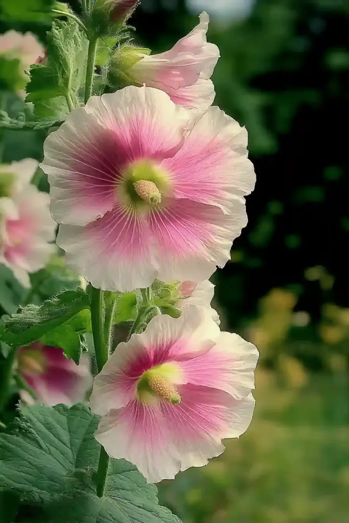 How to Grow Hollyhocks: Bring Cottage Charm to Your Garden 🌿 Understanding the Biennial Life Cycle of Hollyhocks