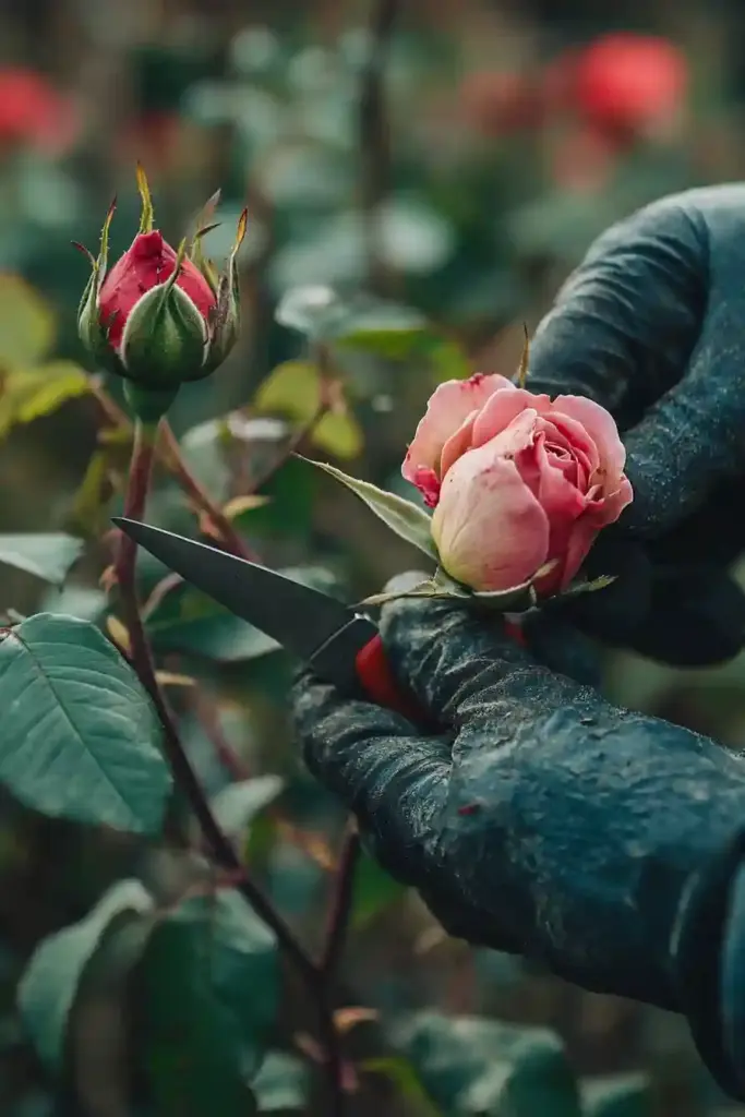 How to Make Roses Bloom More ✂️ 5. Prune for Stronger Blooms