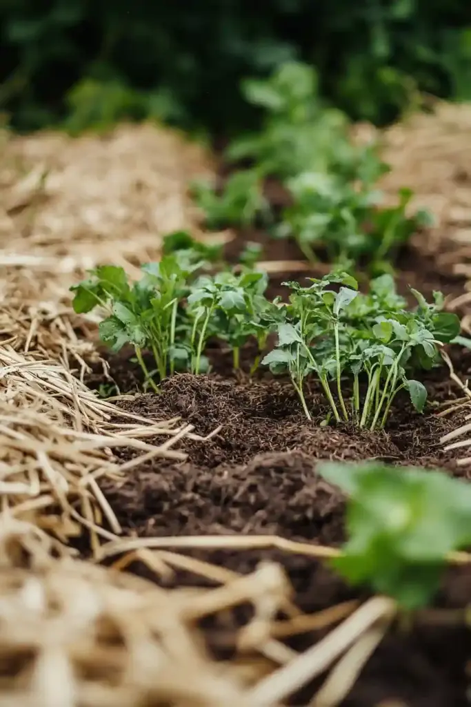 How to Start a Permaculture Garden: A Beginner’s Guide to Sustainable Growing 🍂 5. Mulching and Ground Covers: Nature’s Blanket