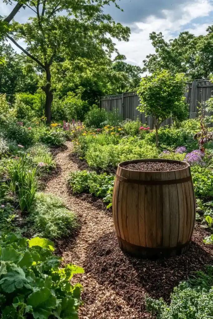 How to Start a Permaculture Garden: A Beginner’s Guide to Sustainable Growing 💧 3. Practice Thoughtful Water Management