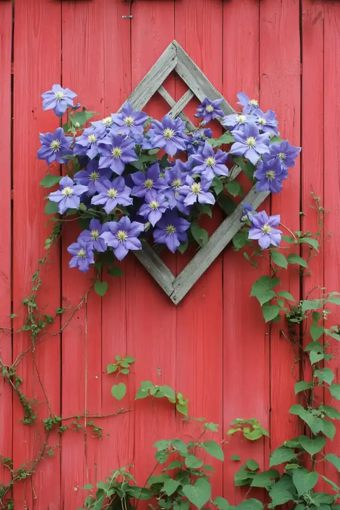 10 Garden Trellis Ideas for Vertical Gardening 🪴 9. Expandable Trellis for Easy Flexibility