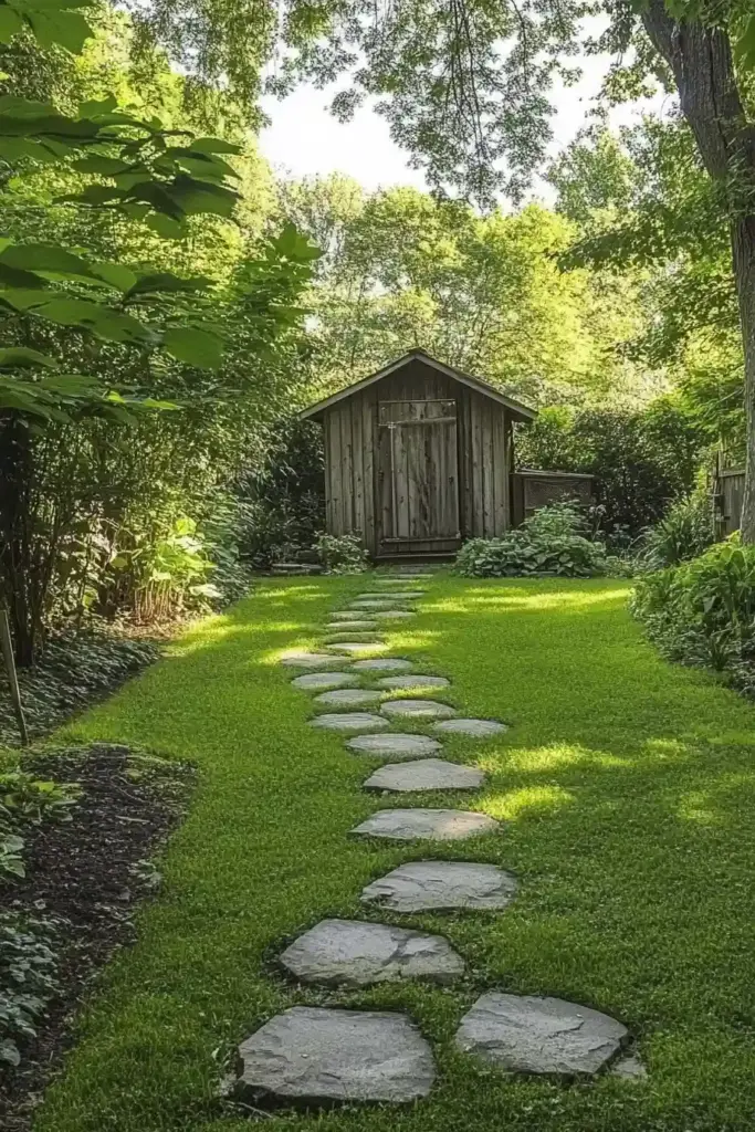 Step by Step: DIY Budget Garden Walkway Projects for the Weekend Gardener 🪵 3. Stepping Stones: Stylish & Space-Saving