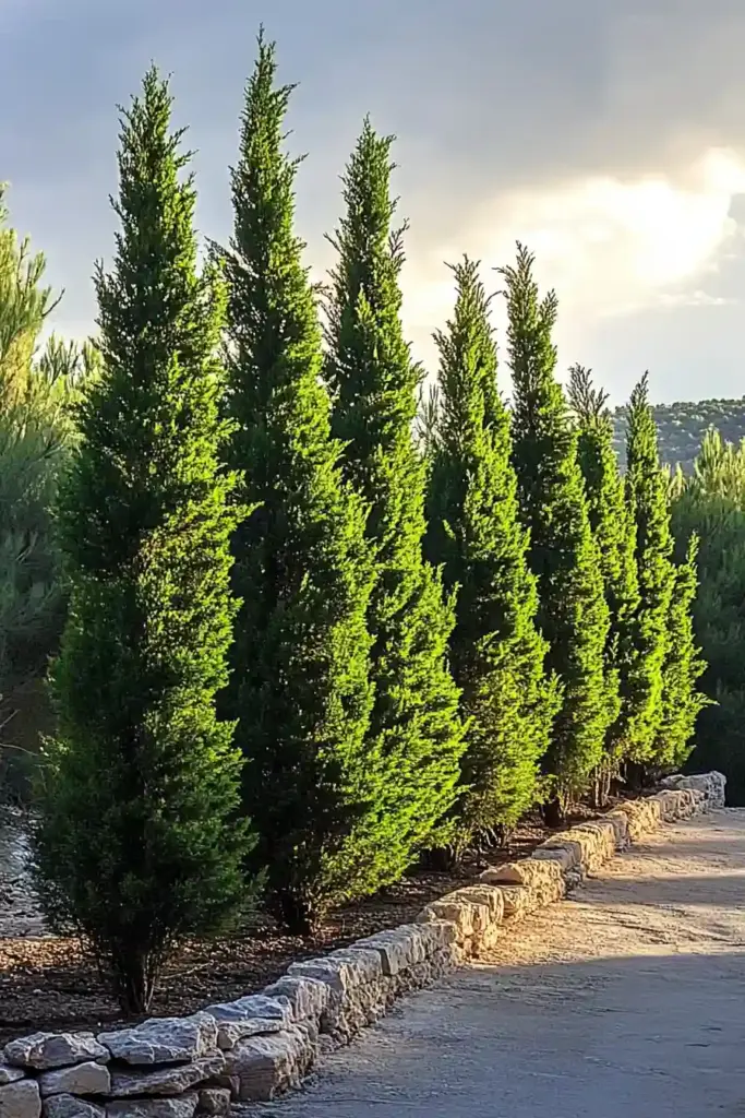 The Top 20 Most Beautiful Plants for Fence Line Privacy Green Giant Arborvitae