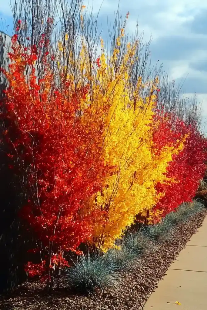 The Top 20 Most Beautiful Plants for Fence Line Privacy Burning Bush