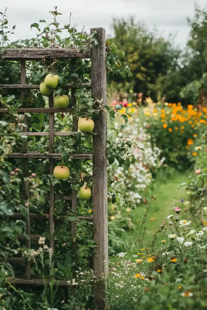 10 Garden Trellis Ideas for Vertical Gardening 🎨 2. Shaped Trellis Designs for Style