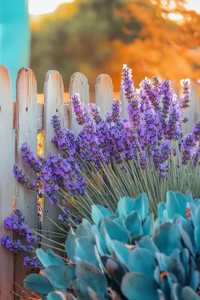10 Lavender Flower Bed Inspiration: Gorgeous Layouts To Try Vertical Lavender Wall