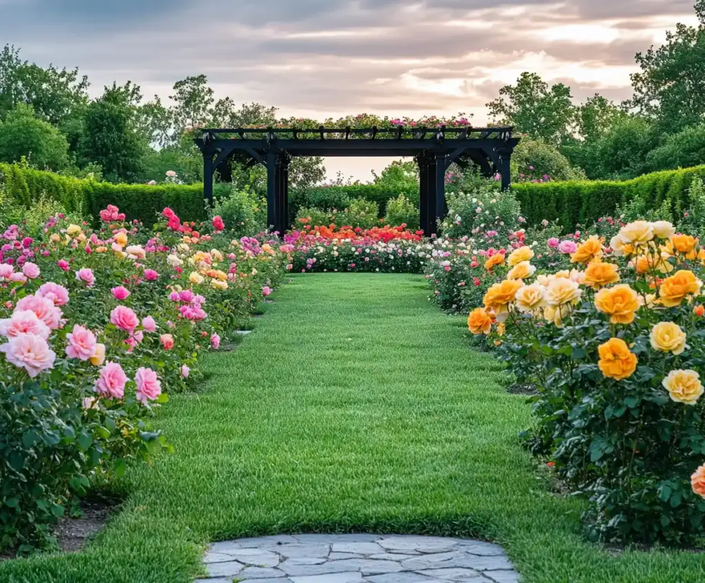 Roses Galore: 18 Rose Garden Layout Ideas