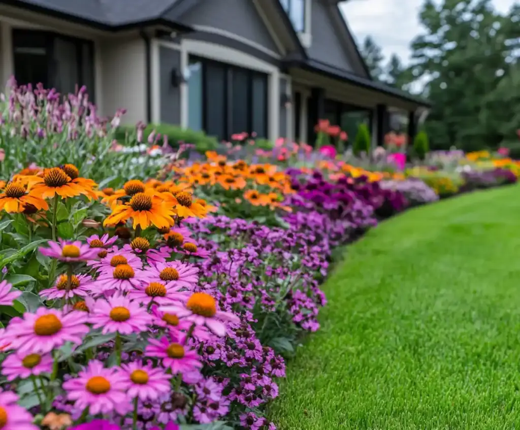 25 Stunning Full Sun Flower Bed Ideas
