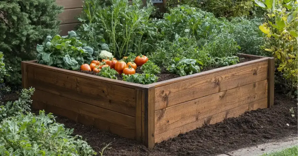 40 Backyard Vegetable Garden Ideas for Homegrown Goodness 1. Raised Beds in a Cozy Garden Retreat
