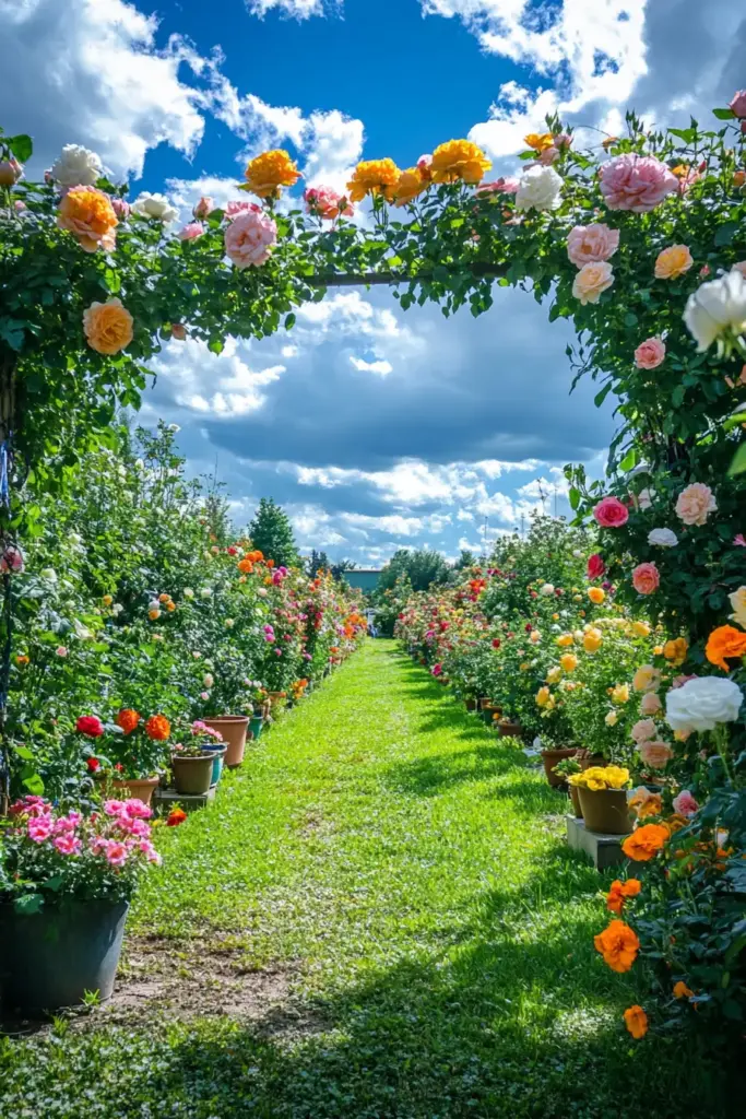 trellis for climbing roses
