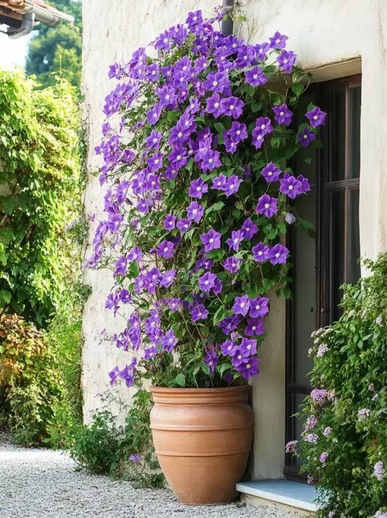 How to Plant Clematis Vines