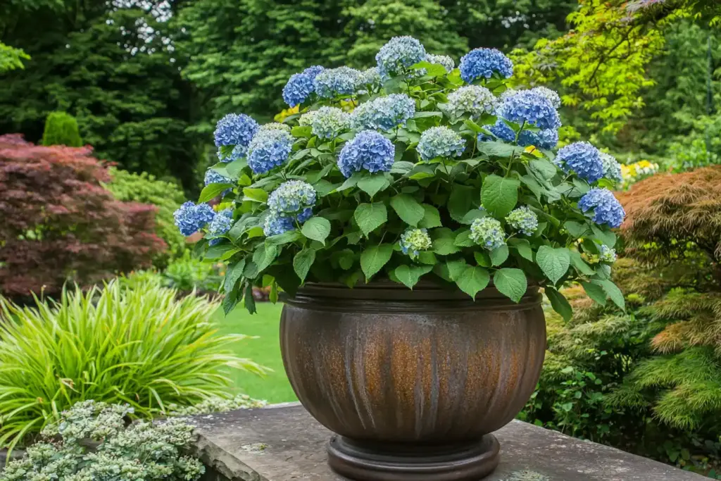 12 Stunning Sunny Porch Plants for Container Gardens Hydrangeas