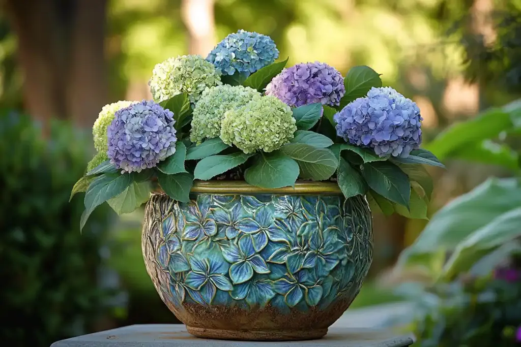 12 Stunning Sunny Porch Plants for Container Gardens Hydrangeas