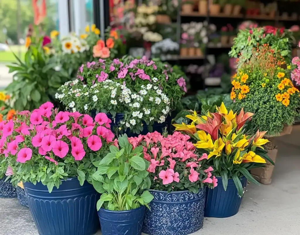 Outdoor Potted Plants in Winter: When and Which to Bring Indoors front porch flower pots