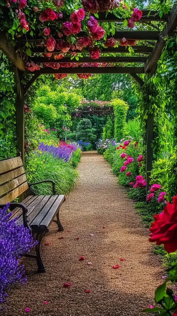 25 Backyard Flower Garden Ideas to Bring Whimsy and Color to Your Outdoor Space 1. Classic English Charm in Your Backyard