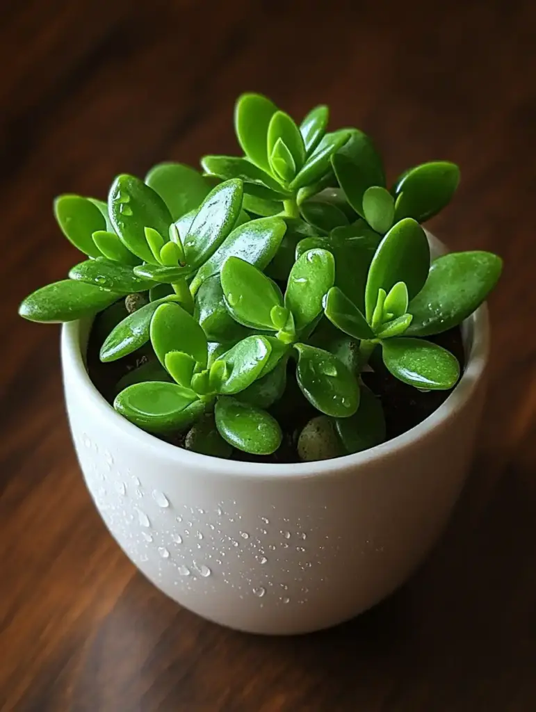 🌱 1. Jade Plant (Crassula ovata)