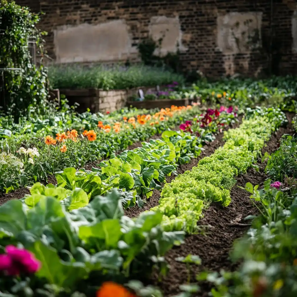 10. Blend Beauty and Function with a Herb and Vegetable Garden