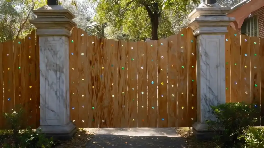 11. Marble Fence