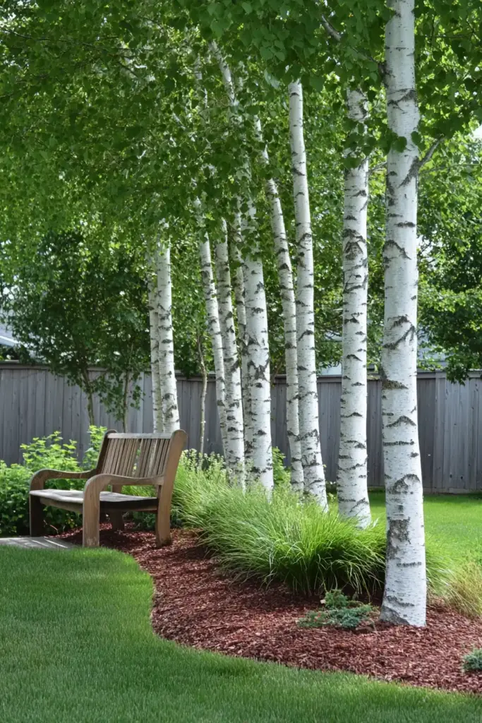 15 Fast-Growing Privacy Trees to Plant Along Fence Lines 11. River Birch