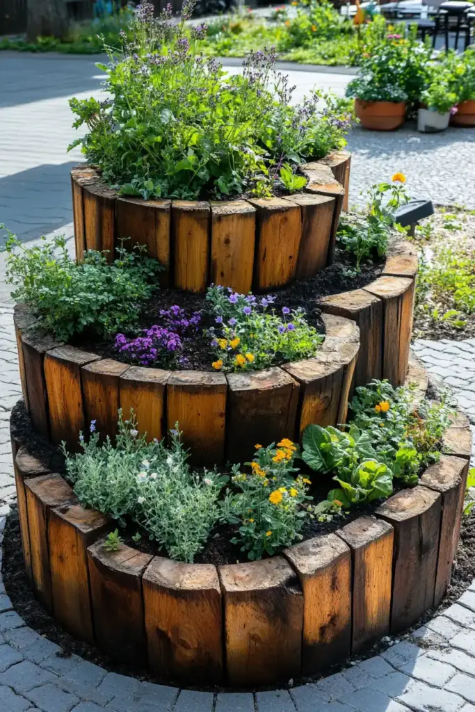 10 Creative Vegetable Garden Ideas for Small Spaces Herb Spiral Garden Design
