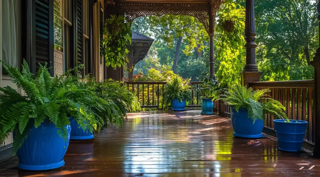 12 Elegant Front Porch Fern Ideas for a Fresh Look 12 Ferns on Porch