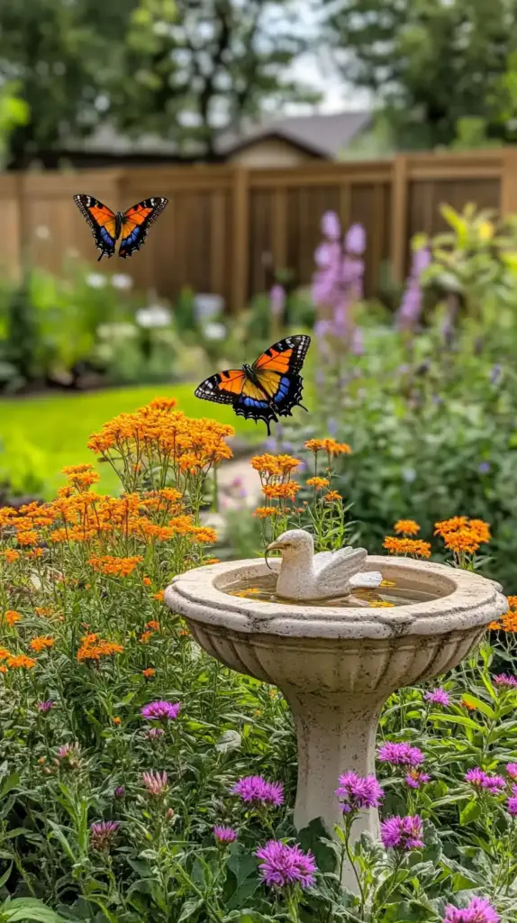 25 Backyard Flower Garden Ideas to Bring Whimsy and Color to Your Outdoor Space 12. Butterfly-Inspired Garden Design