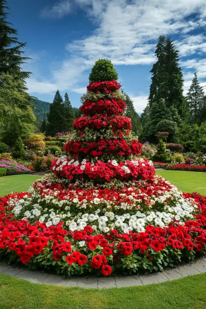 17+ Begonia Flower Bed Ideas 12. Layered Planting with Begonias: Add Depth and Dimension to Your Beds