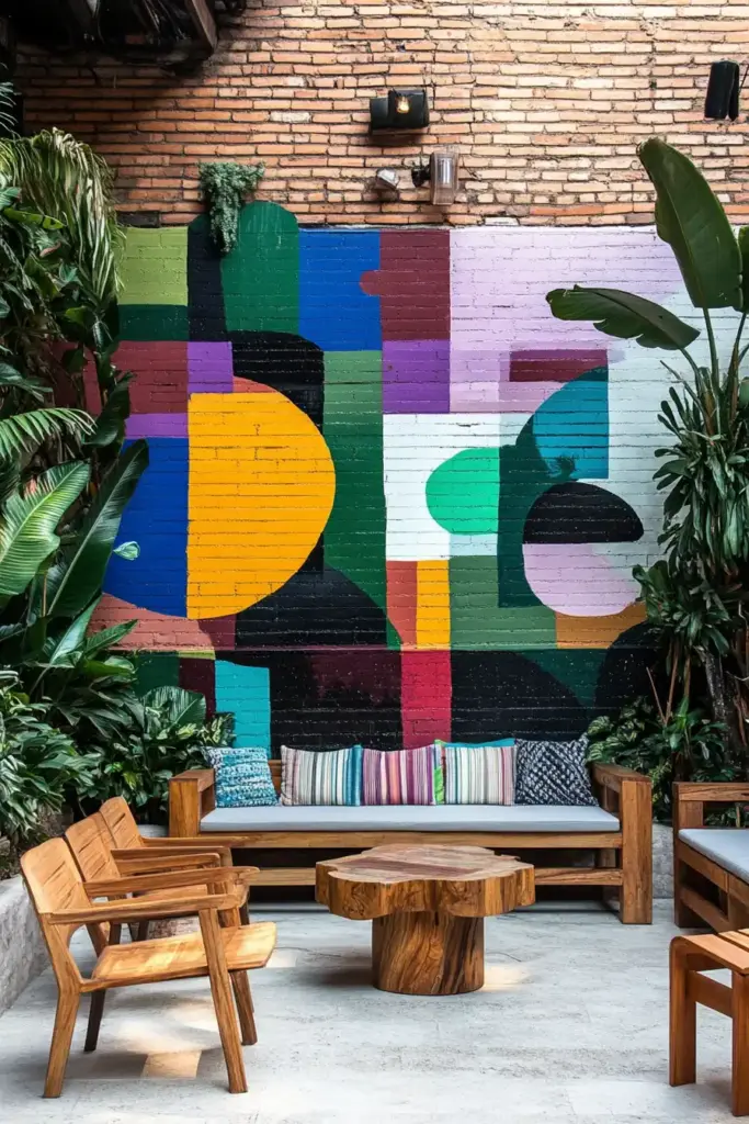 Vibrant Patio Art Inspiration
