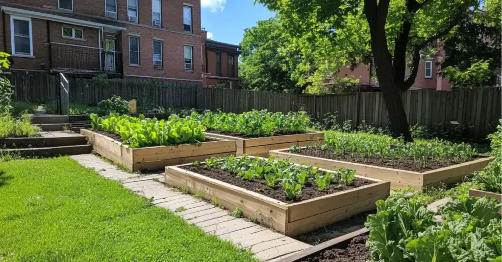 40 Backyard Vegetable Garden Ideas for Homegrown Goodness 15. White Fence Backdrop for Contrast
