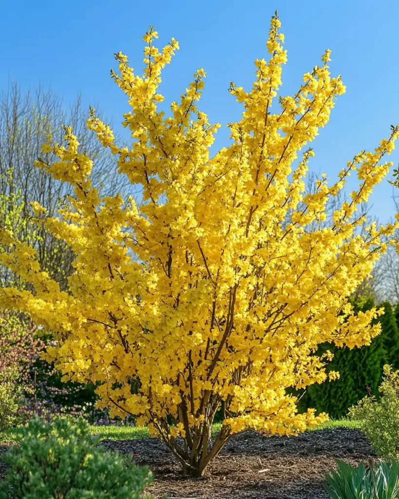 15 Best Trees for Privacy To Make Your Yard a Lush Sanctuary Forsythia
