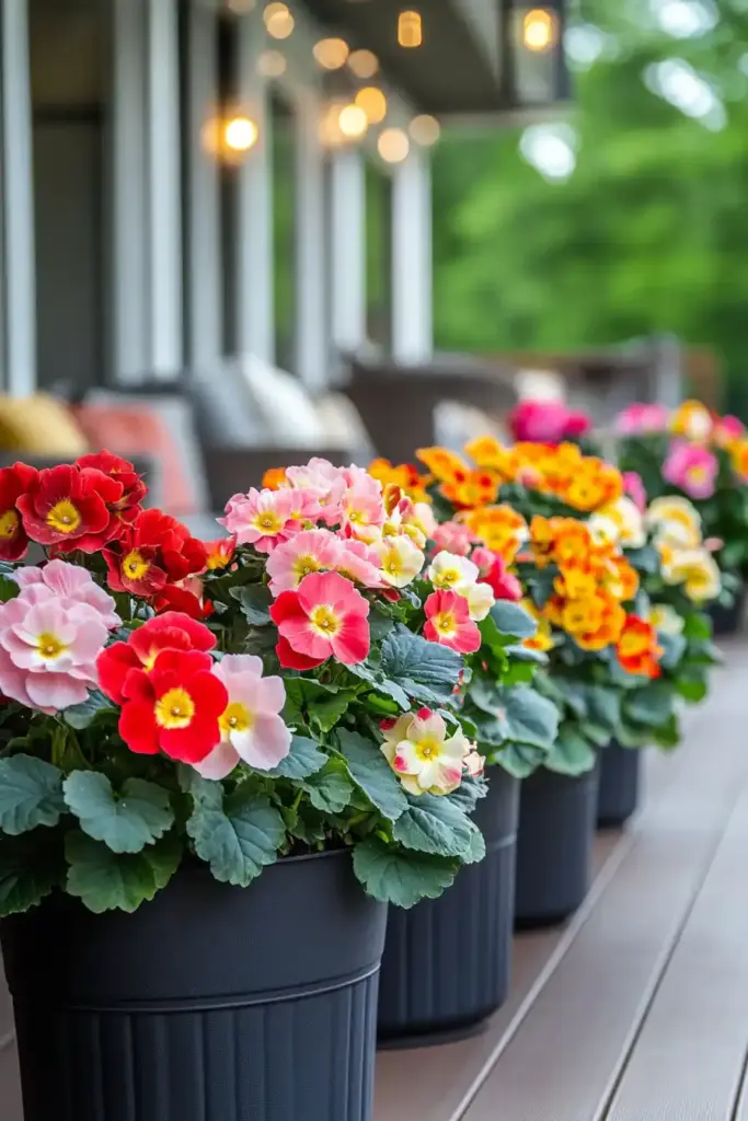 17+ Begonia Flower Bed Ideas 17. Begonias in Containers: Flexible Color for Every Space