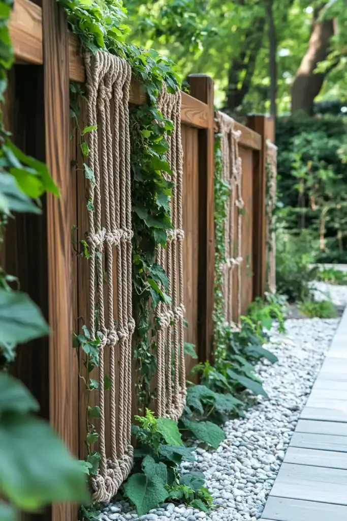 17. Hanging Rope Panels