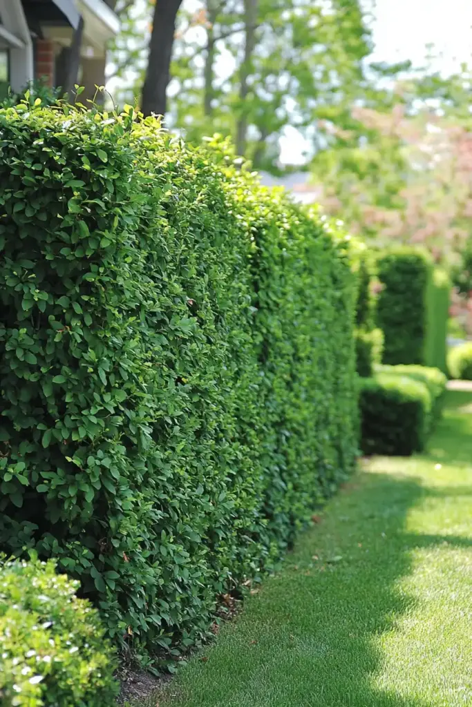 19. Plant a Hedge