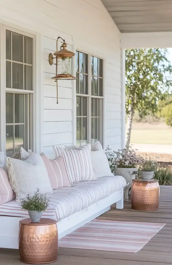 decorative planters for front porch 🪑 2. Cozy Seating Arrangements
