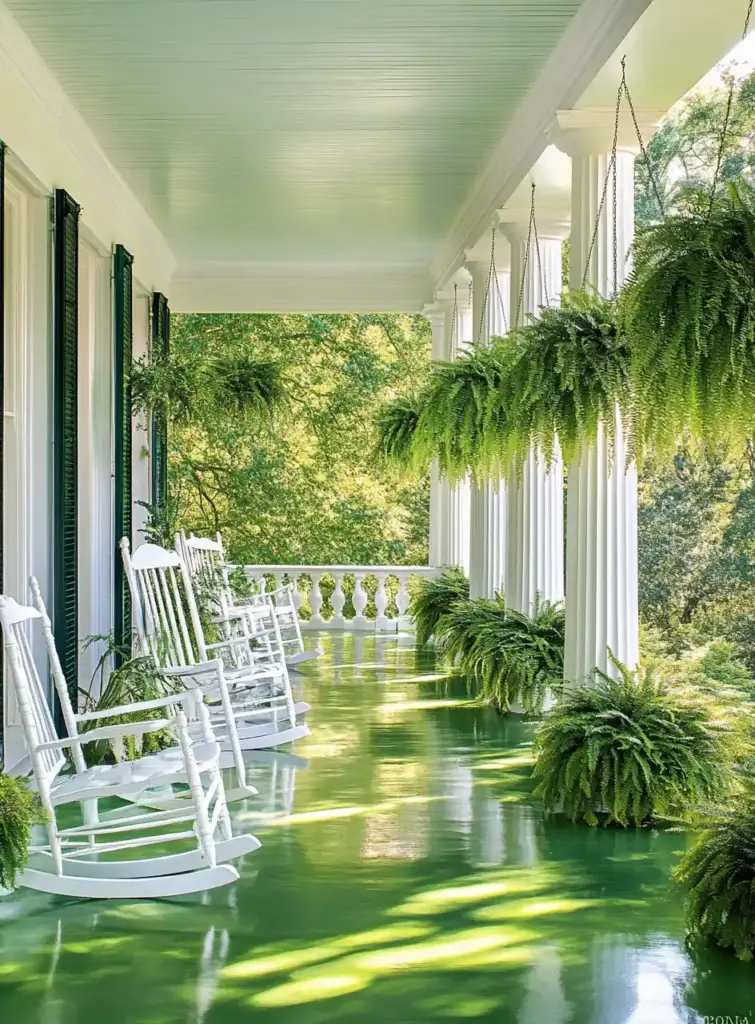 12 Elegant Front Porch Fern Ideas for a Fresh Look 2. Growing Ferns in Hanging Baskets