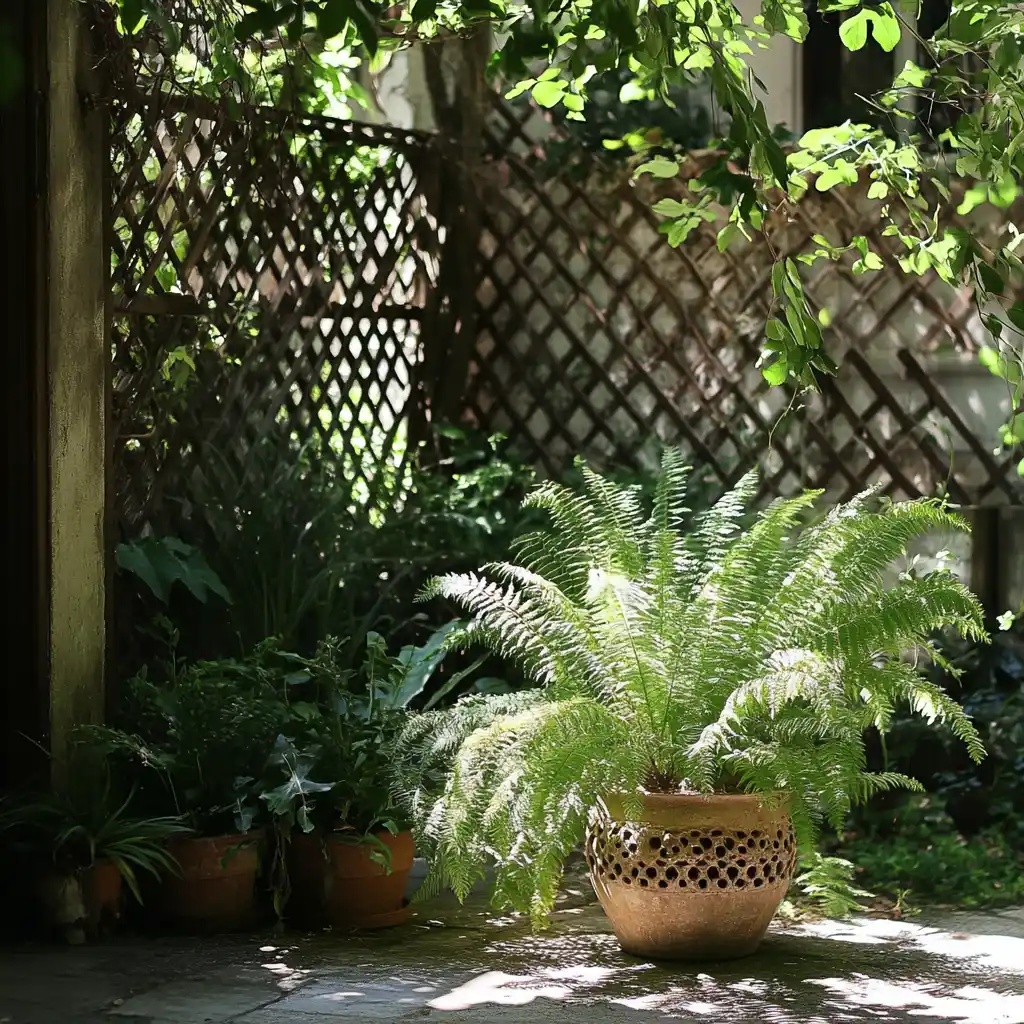 6 Tips To Help You Master Outdoor Fern Care In Pots Place in Ideal Light