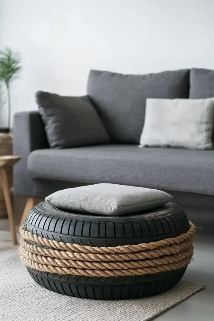 Tire Ottoman