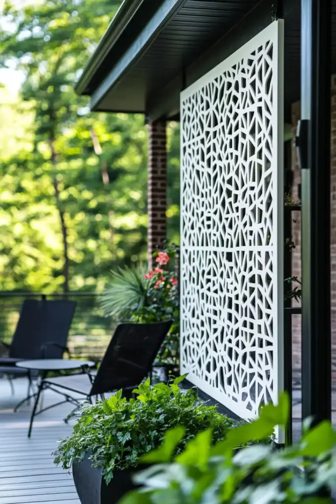 20. Outdoor Divider Screens