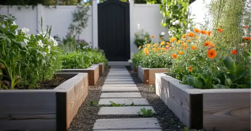40 Backyard Vegetable Garden Ideas for Homegrown Goodness 22. The Green Corridor: A Veggie Walkway
