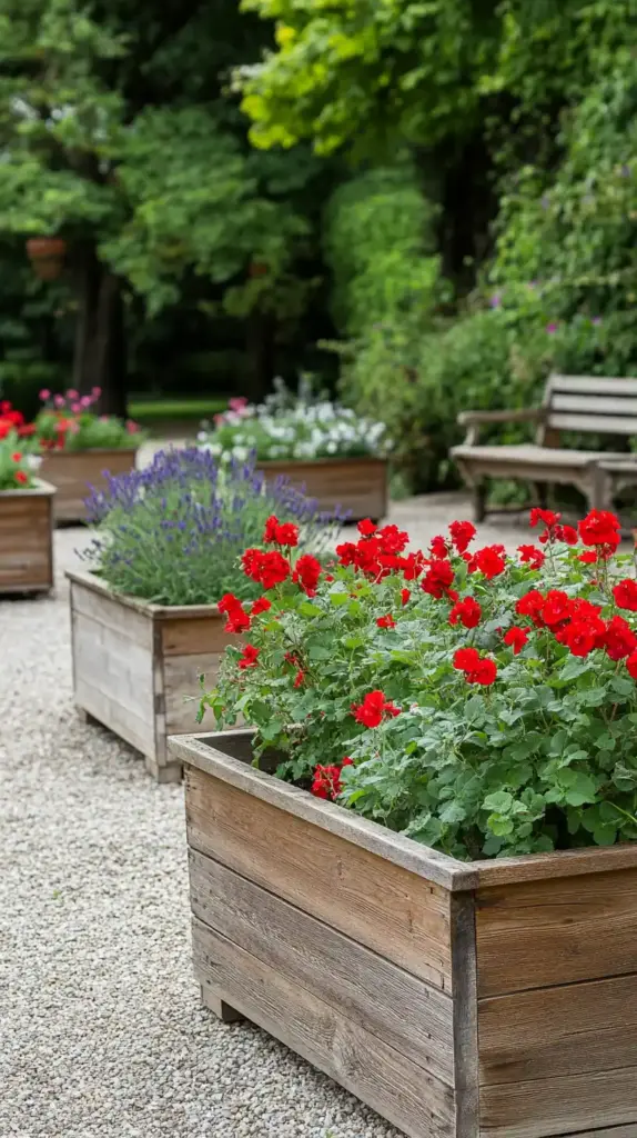 25 Backyard Flower Garden Ideas to Bring Whimsy and Color to Your Outdoor Space 23. Cottage-Style Planter Boxes