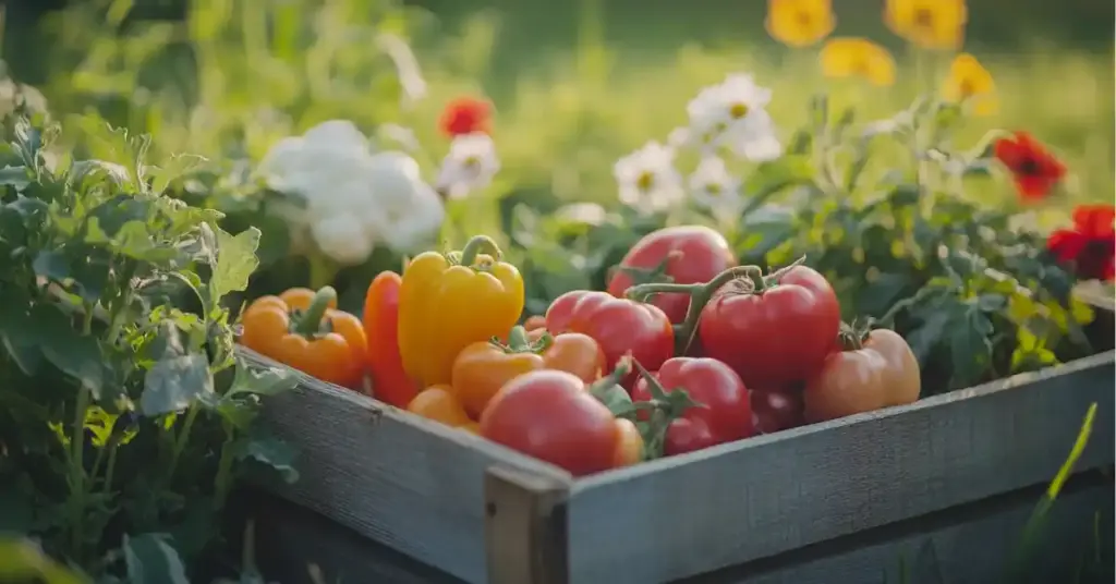 40 Backyard Vegetable Garden Ideas for Homegrown Goodness 24. Backyard Garden Symphony