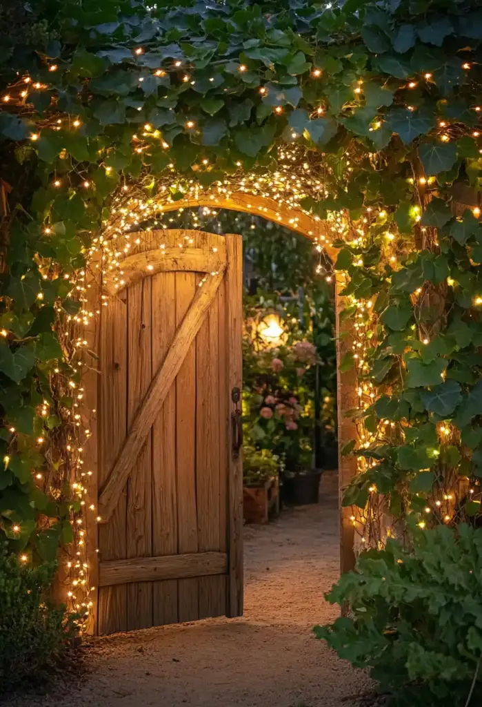 29 Whimsical Garden Ideas for a Dreamy Backyard 25. Climbing Plant Portals