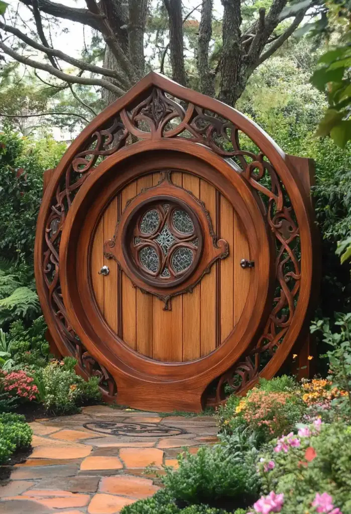 29 Whimsical Garden Ideas for a Dreamy Backyard 27. Hobbit Hole Features