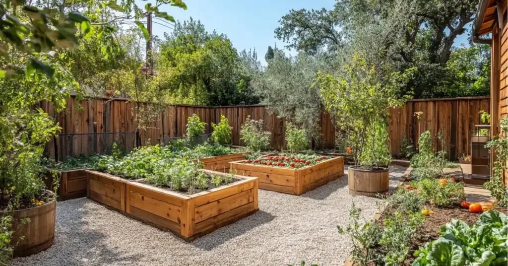 40 Backyard Vegetable Garden Ideas for Homegrown Goodness 29. Secret Garden Vibes: Hidden in Plain Sight