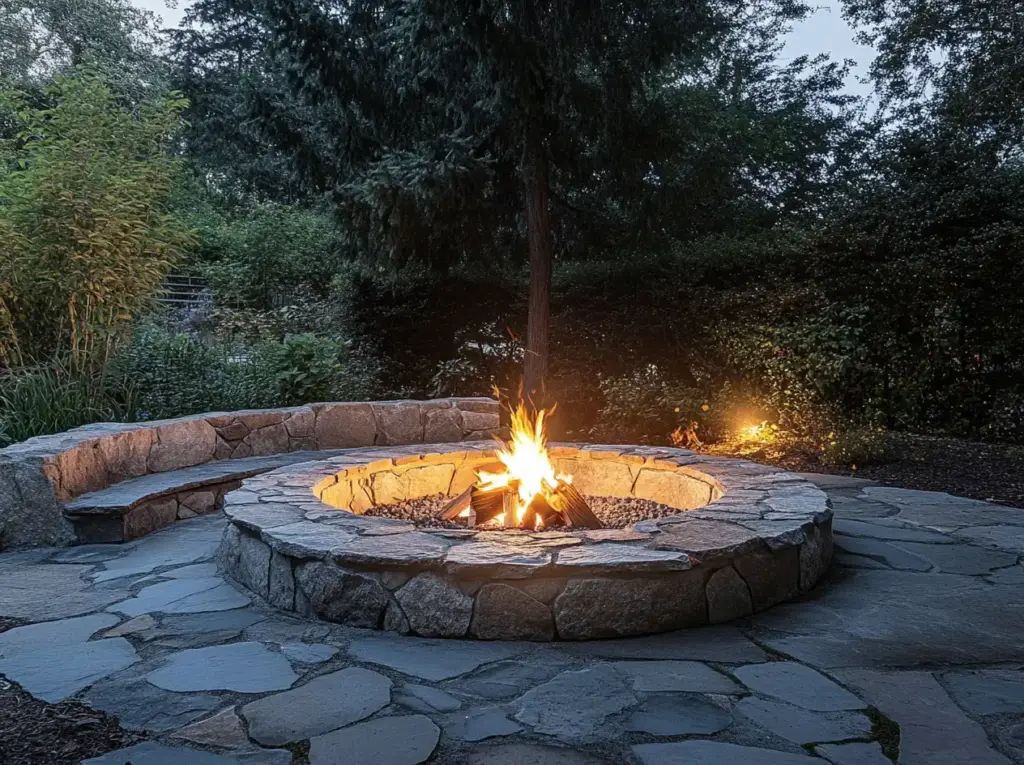 Where to Build a Fire Pit: Patio vs. Separate Area Wood-Burning or Gas-Powered Fire Pit