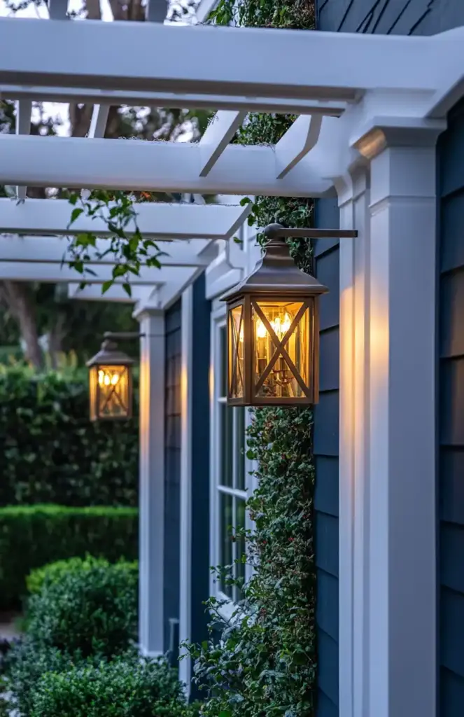decorative planters for front porch 💡 3. Updated Outdoor Lighting