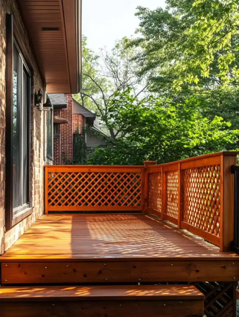 11 Lattice Alternatives Under Decks 3. Composite Deck Skirting