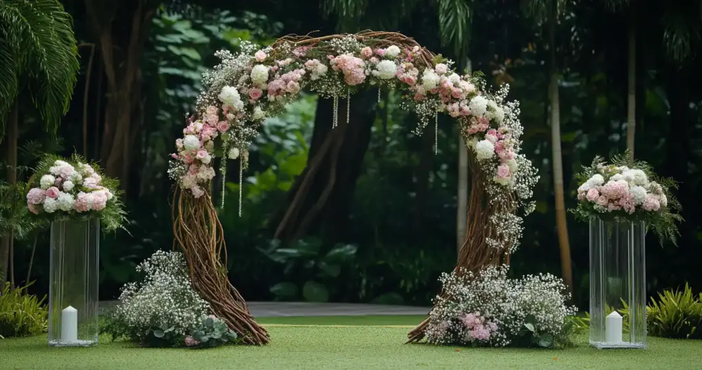 10 Ways to Get the Whimsical Garden Party of Your Dreams This Spring 3. Create a Focal Point That Steals the Show 🎀
