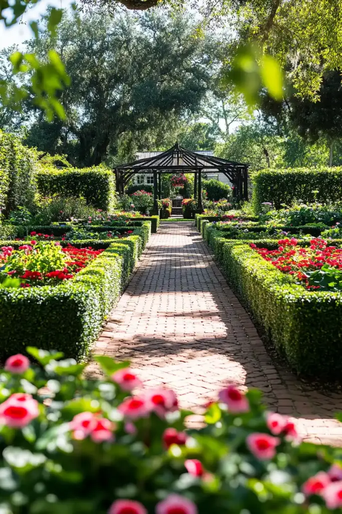 17+ Begonia Flower Bed Ideas 3. Formal Meets Informal: Bridging Garden Styles with Begonias