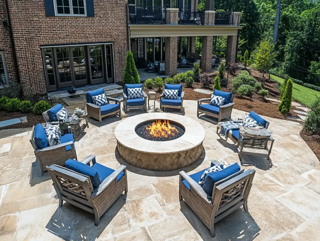 Where to Build a Fire Pit: Patio vs. Separate Area How Many People Will Be Using It